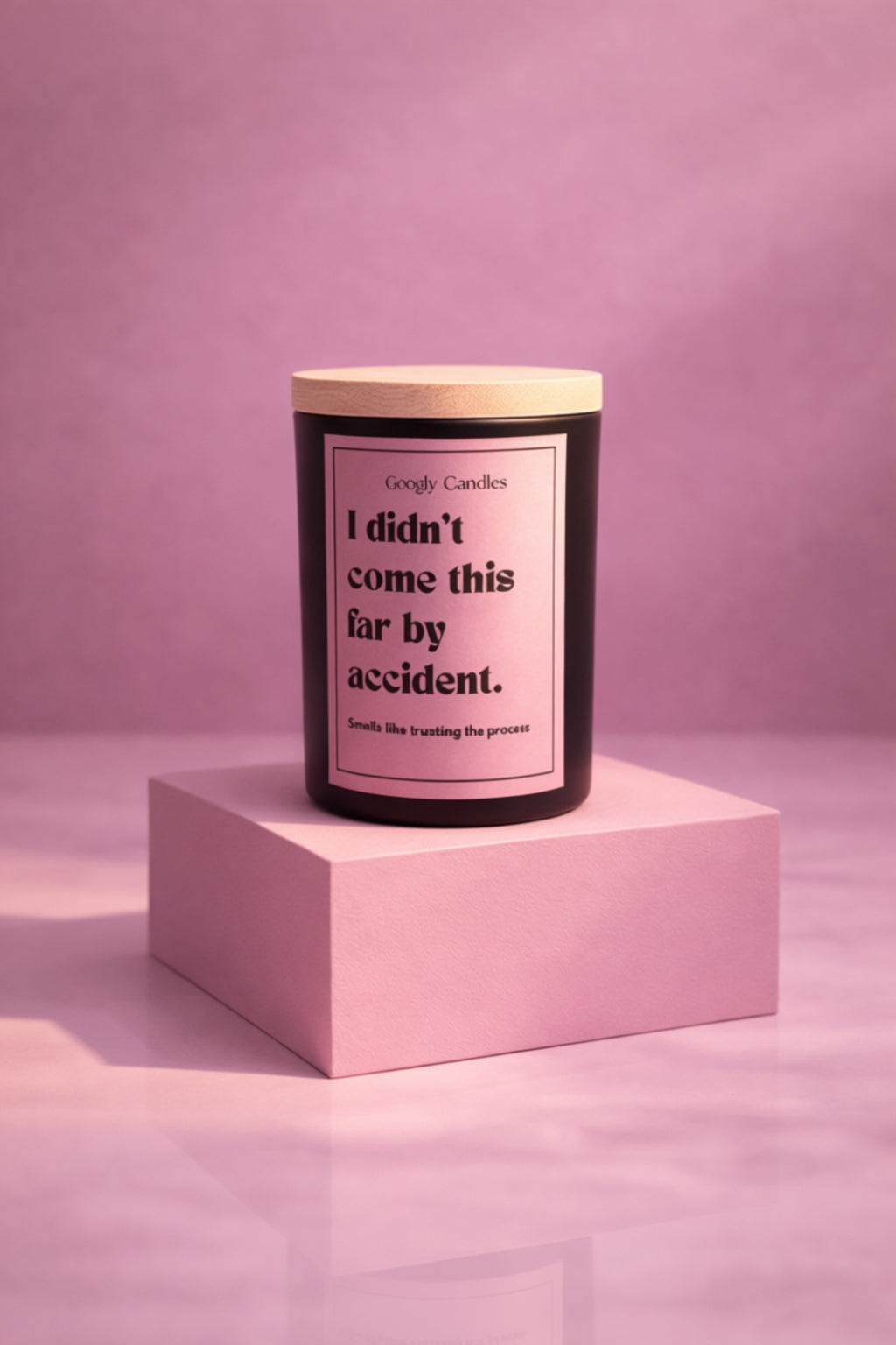 I Didn’t Come This Far By Accident – Luxury Statement Candle | Hand-Poured in Dubai