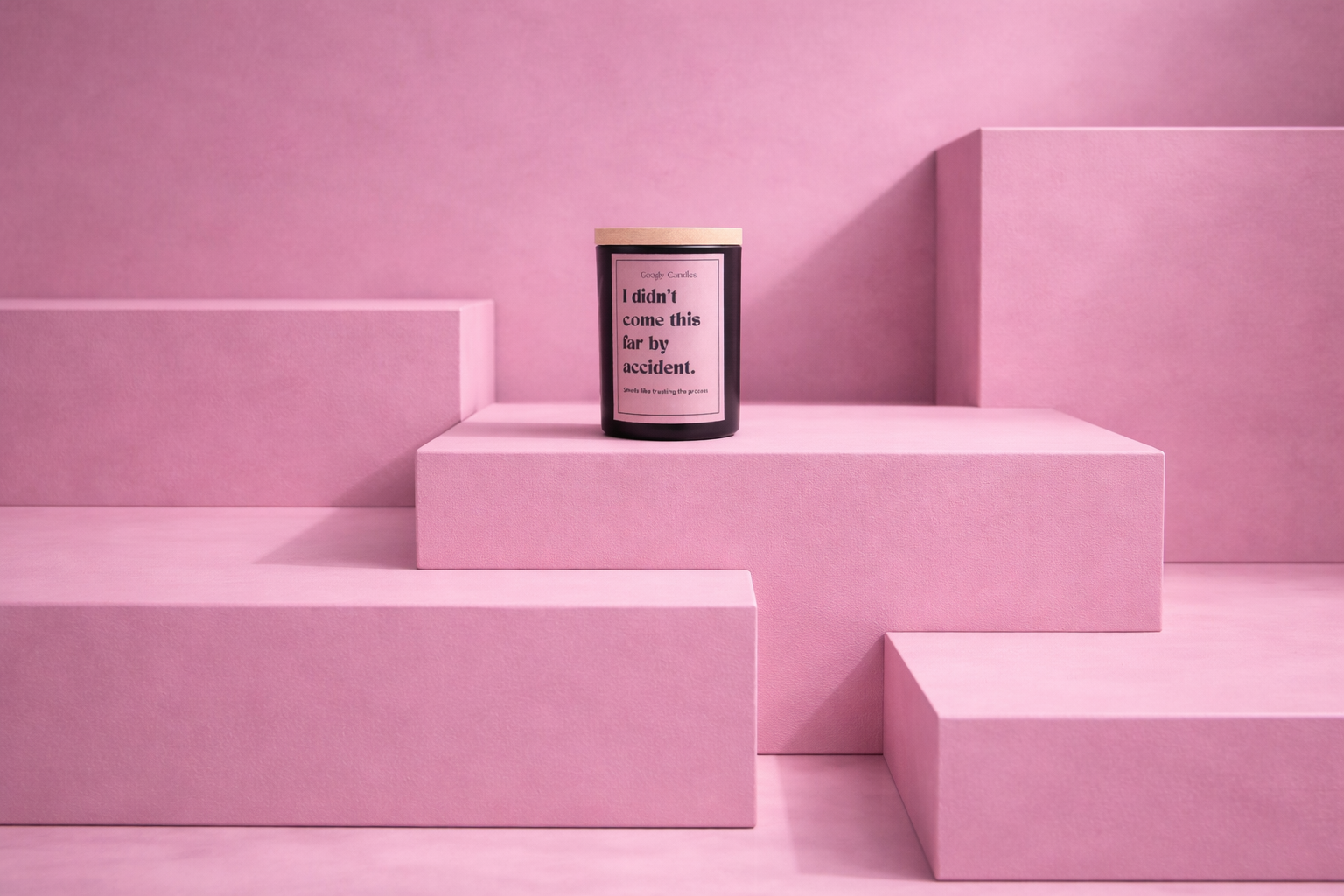 I Didn’t Come This Far by Accident – Statement Candle