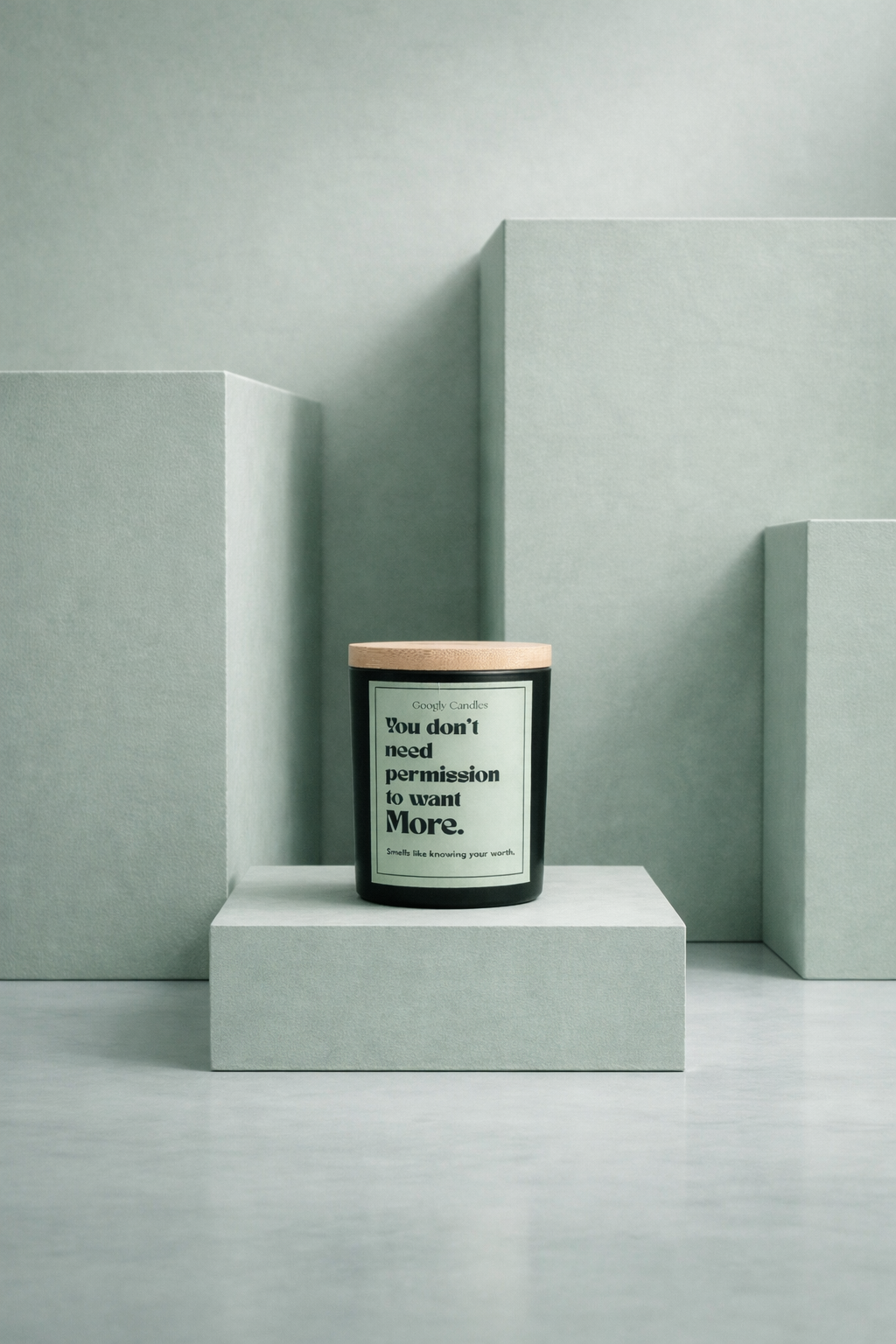 You Don’t Need Permission to Want More – Statement Candle