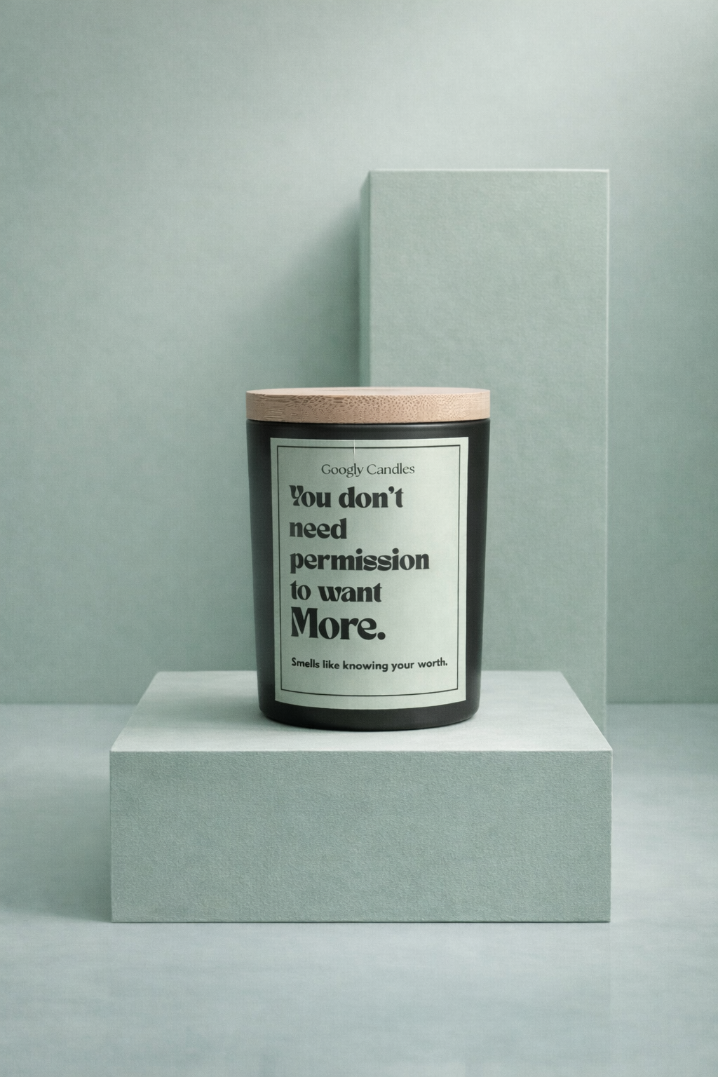 You Don’t Need Permission to Want More – Luxury Statement Candle | Hand-Poured in Dubai