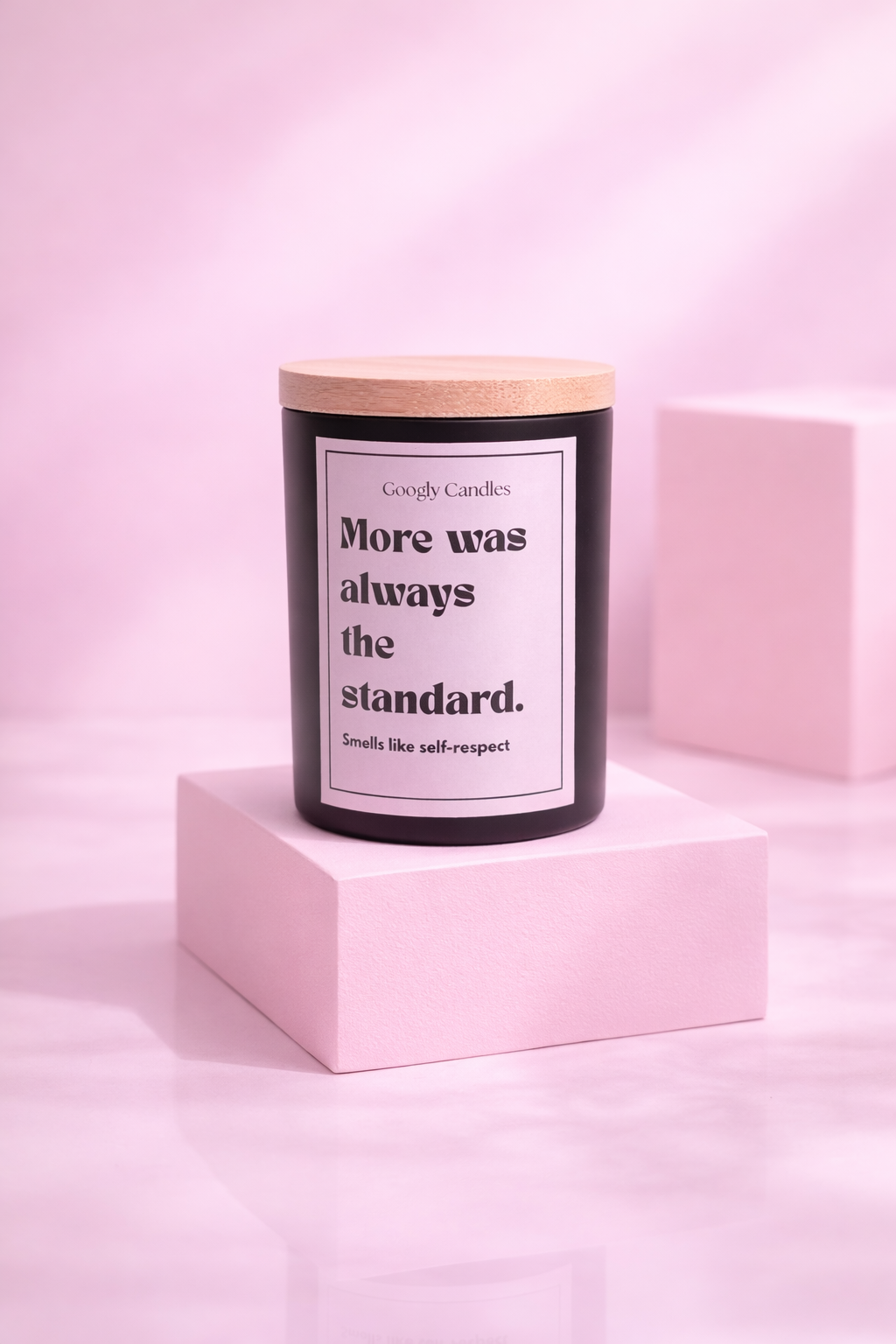 More Was Always the Standard – Statement Candle