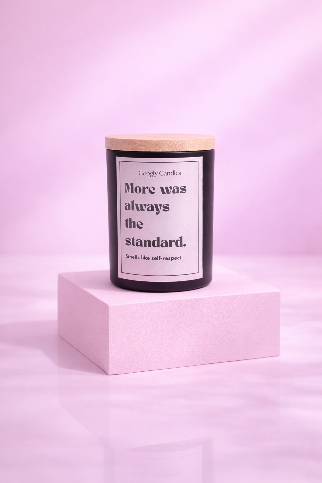 More Was Always The Standard – Luxury Statement Candle | Hand-Poured in Dubai