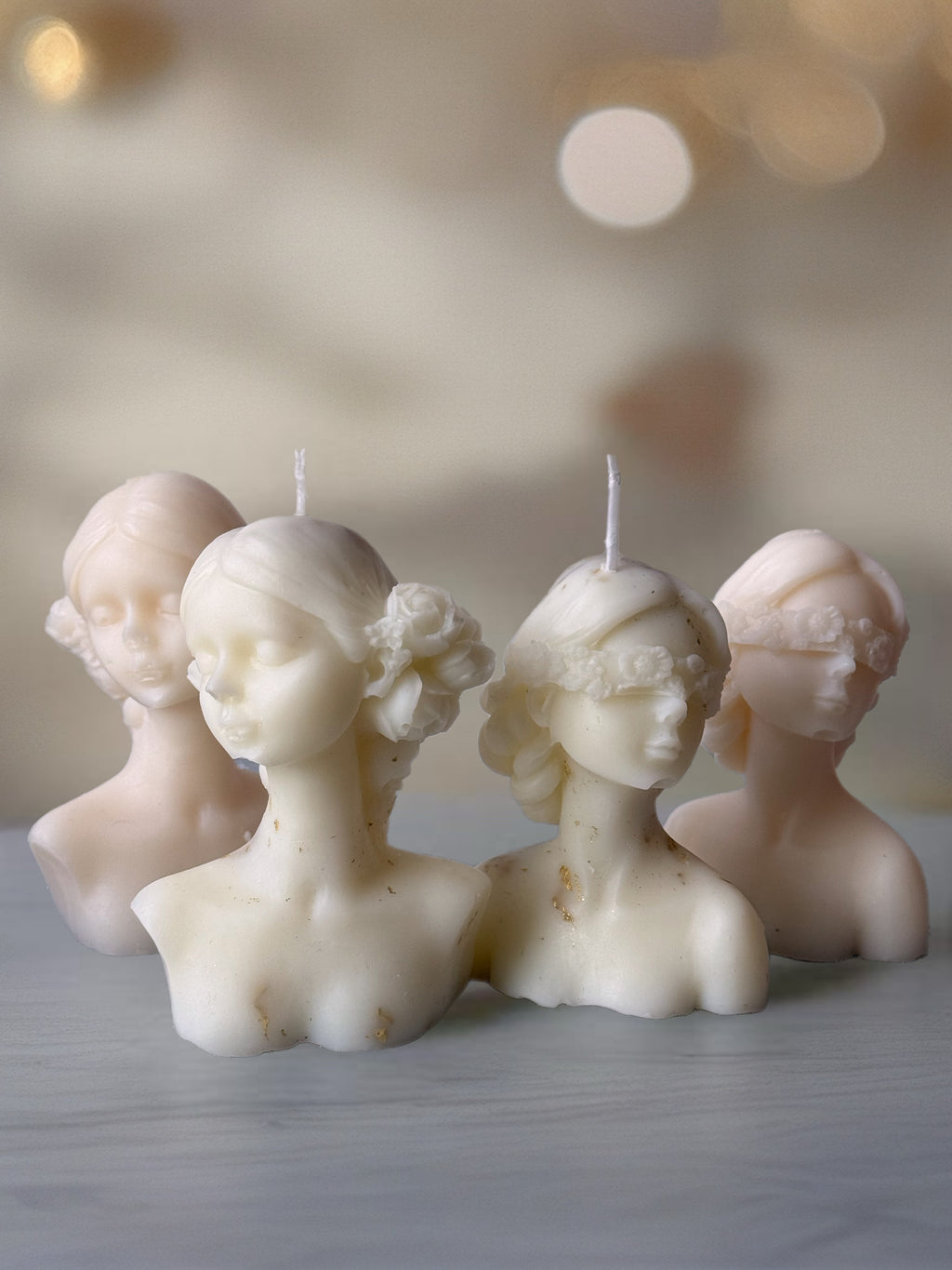 Elegant Femme Sculpture Candle – Handmade Luxury Décor